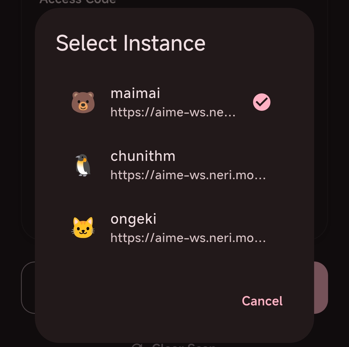 select-instance